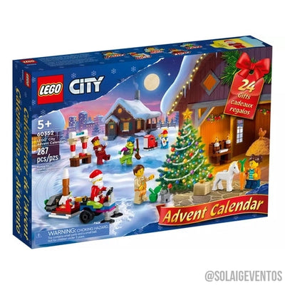 Calendario de Adviento Lego City-Solaig Eventos