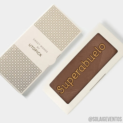 Chocolate "Super Abuelo"-Solaig Eventos