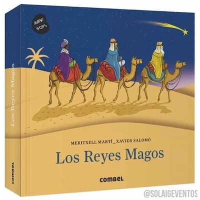 Cuento Los Reyes Magos minipops-Solaig Eventos