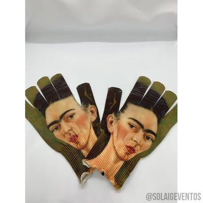 Guantes Frida Kahlo Flores-Solaig Eventos